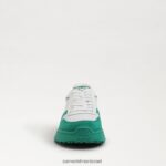 נשים הַנעָלָה Sam Edelman נעלי ספורט layla ירוק לבן 4XL22X267 - Image 3