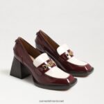 נשים הַנעָלָה Sam Edelman נעלי עקב קווינסי בלוק סירה/שנהב מודרני 4XL22X629