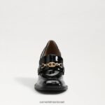 נשים הַנעָלָה Sam Edelman נעלי עקב קווינסי בלוק פטנט שחור 4XL22X631 - Image 3