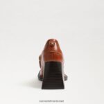 נשים הַנעָלָה Sam Edelman נעלי עקב קווינסי בלוק חום חלודה 4XL22X630 - Image 5