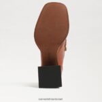 נשים הַנעָלָה Sam Edelman נעלי עקב קווינסי בלוק חום חלודה 4XL22X630 - Image 6