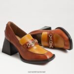 נשים הַנעָלָה Sam Edelman נעלי עקב קווינסי בלוק חום חלודה 4XL22X630 - Image 7