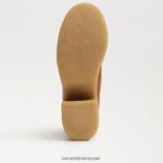 נשים הַנעָלָה Sam Edelman נעלי שרוכים של שו גבול חום 4XL22X844 - Image 6