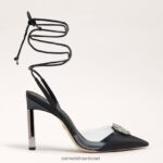 נשים הַנעָלָה Sam Edelman סטילטו רצועות אדריאן זמש שחור 4XL22X269 - Image 2