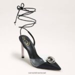 נשים הַנעָלָה Sam Edelman סטילטו רצועות אדריאן זמש שחור 4XL22X269