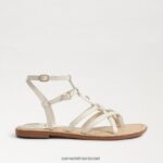 נשים הַנעָלָה Sam Edelman סנדל גוון גלדיאטור שנהב מודרני 4XL22X250 - Image 2