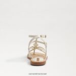 נשים הַנעָלָה Sam Edelman סנדל גוון גלדיאטור שנהב מודרני 4XL22X250 - Image 5