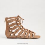 נשים הַנעָלָה Sam Edelman סנדל גלדיאטור לארה גָמָל 4XL22X608 - Image 2