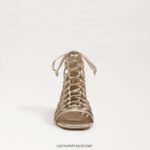 נשים הַנעָלָה Sam Edelman סנדל גלדיאטור לארה עלה זהב 4XL22X945 - Image 3