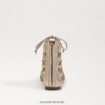 נשים הַנעָלָה Sam Edelman סנדל גלדיאטור לארה עלה זהב 4XL22X945 - Image 5