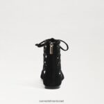 נשים הַנעָלָה Sam Edelman סנדל גלדיאטור לארה זמש שחור 4XL22X946 - Image 5