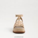 נשים הַנעָלָה Sam Edelman סנדל גלדיאטור פלטפורמת naima קוניאק עשיר 4XL22X601 - Image 4