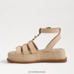 נשים הַנעָלָה Sam Edelman סנדל גלדיאטור פלטפורמת naima קוניאק עשיר 4XL22X601 - Image 5