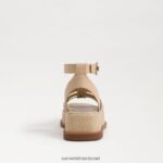 נשים הַנעָלָה Sam Edelman סנדל גלדיאטור פלטפורמת naima חיטה מולבן 4XL22X944 - Image 5