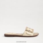 נשים הַנעָלָה Sam Edelman סנדל גלישה gaige חיטה מולבן 4XL22X32 - Image 2