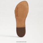 נשים הַנעָלָה Sam Edelman סנדל גלישה gaige חיטה מולבן 4XL22X32 - Image 6