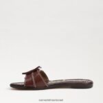 נשים הַנעָלָה Sam Edelman סנדל גלישה gaige מייפל בורבון 4XL22X25 - Image 4