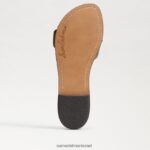 נשים הַנעָלָה Sam Edelman סנדל גלישה gaige מייפל בורבון 4XL22X25 - Image 6