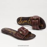 נשים הַנעָלָה Sam Edelman סנדל גלישה gaige מייפל בורבון 4XL22X25 - Image 7