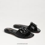 נשים הַנעָלָה Sam Edelman סנדל גלישה gaige שָׁחוֹר 4XL22X28
