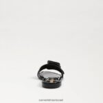 נשים הַנעָלָה Sam Edelman סנדל גלישה gaige שָׁחוֹר 4XL22X28 - Image 5