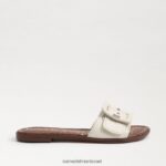נשים הַנעָלָה Sam Edelman סנדל גלישה gaige שנהב מודרני 4XL22X24 - Image 2