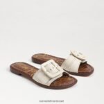 נשים הַנעָלָה Sam Edelman סנדל גלישה gaige שנהב מודרני 4XL22X24
