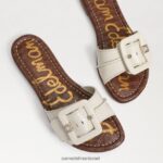 נשים הַנעָלָה Sam Edelman סנדל גלישה gaige שנהב מודרני 4XL22X24 - Image 7