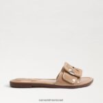 נשים הַנעָלָה Sam Edelman סנדל גלישה gaige שקד 4XL22X29 - Image 2
