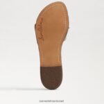 נשים הַנעָלָה Sam Edelman סנדל גלישה gaige שקד 4XL22X29 - Image 6