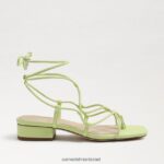 נשים הַנעָלָה Sam Edelman סנדל דפי עור קיווי 4XL22X423 - Image 2