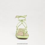 נשים הַנעָלָה Sam Edelman סנדל דפי עור קיווי 4XL22X423 - Image 3