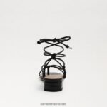 נשים הַנעָלָה Sam Edelman סנדל דפי עור שחור 4XL22X420 - Image 5