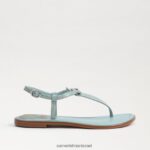 נשים הַנעָלָה Sam Edelman סנדל חוטיני ג'יג'י כחול גאות 4XL22X556 - Image 2