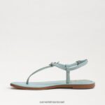 נשים הַנעָלָה Sam Edelman סנדל חוטיני ג'יג'י כחול גאות 4XL22X556 - Image 4