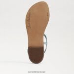 נשים הַנעָלָה Sam Edelman סנדל חוטיני ג'יג'י כחול גאות 4XL22X556 - Image 6