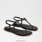 נשים הַנעָלָה Sam Edelman סנדל חוטיני ג'יג'י עור שחור 4XL22X557