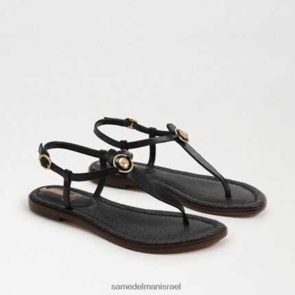 נשים הַנעָלָה Sam Edelman סנדל חוטיני ג'יג'י עור שחור 4XL22X557
