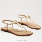 נשים הַנעָלָה Sam Edelman סנדל חוטיני ג'יג'י שנהב מודרני 4XL22X558 - Image 7