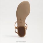 נשים הַנעָלָה Sam Edelman סנדל חוטיני של ברינדה חול טבעי 4XL22X728 - Image 6