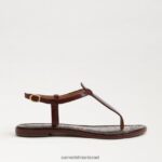 נשים הַנעָלָה Sam Edelman סנדל חוטיני gigi חום מייפל 4XL22X228 - Image 2