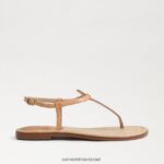 נשים הַנעָלָה Sam Edelman סנדל חוטיני gigi טִבעִי 4XL22X232 - Image 2