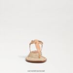 נשים הַנעָלָה Sam Edelman סנדל חוטיני gigi טִבעִי 4XL22X232 - Image 3