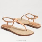 נשים הַנעָלָה Sam Edelman סנדל חוטיני gigi טִבעִי 4XL22X232 - Image 7