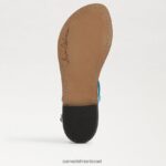 נשים הַנעָלָה Sam Edelman סנדל חוטיני gigi מילוס כחול 4XL22X226 - Image 6