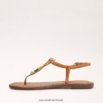 נשים הַנעָלָה Sam Edelman סנדל חוטיני gigi רטרו טִבעִי 4XL22X495 - Image 4
