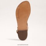 נשים הַנעָלָה Sam Edelman סנדל חוטיני gigi רטרו טִבעִי 4XL22X495 - Image 6