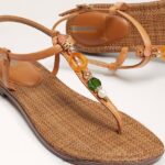 נשים הַנעָלָה Sam Edelman סנדל חוטיני gigi רטרו טִבעִי 4XL22X495 - Image 7