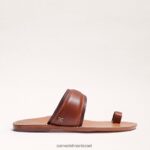 נשים הַנעָלָה Sam Edelman סנדל טבעת מרגיט אצבע חום מייפל 4XL22X261 - Image 2