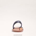 נשים הַנעָלָה Sam Edelman סנדל טבעת מרגיט אצבע עור שחור 4XL22X258 - Image 3